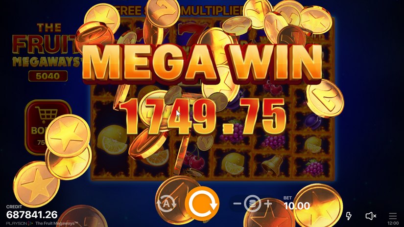 The Fruit Megaways slot screen 6