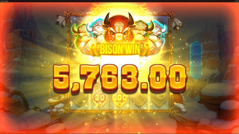 Bison Battle slot screen 9