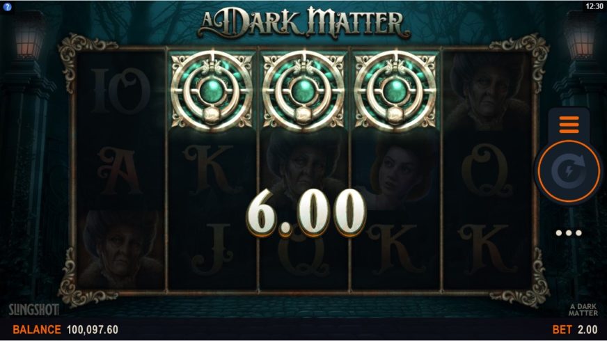 A Dark Matter slot screen 4