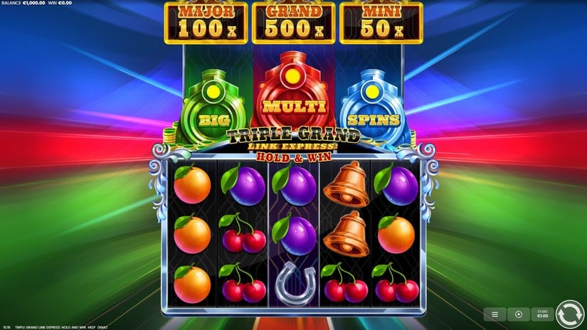Triple Grand Link Express slot screen 1