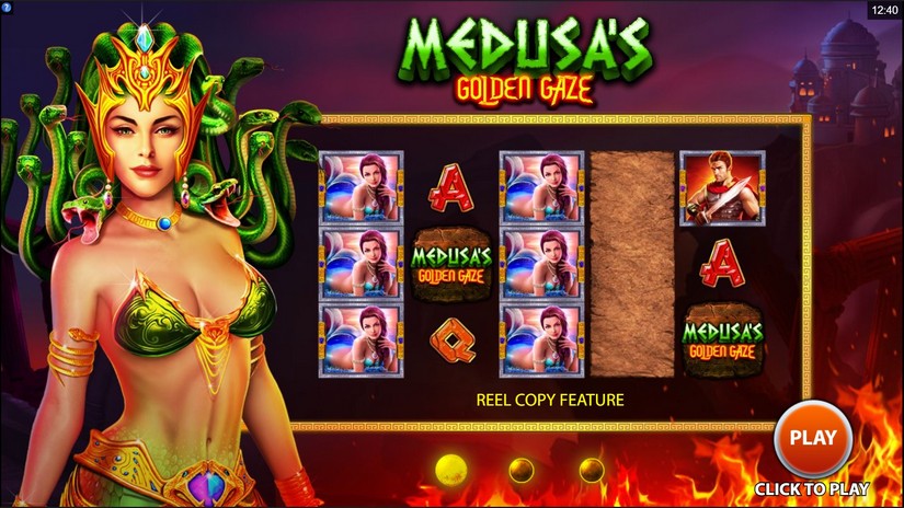 Medusa’s Golden Gaze slot screen 1