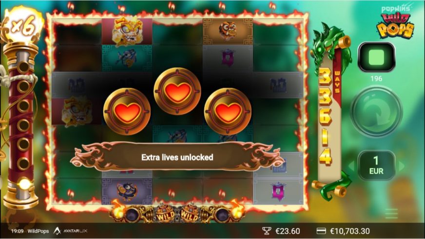 Wild Pops slot screen 3