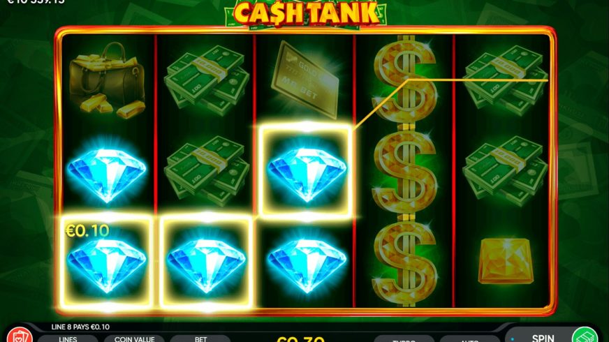 Cash Tank slot screen 2
