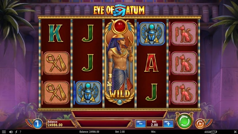 Eye of Atum slot screen 2
