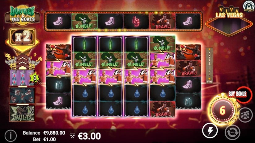DonKey & the GOATS slot screen 4