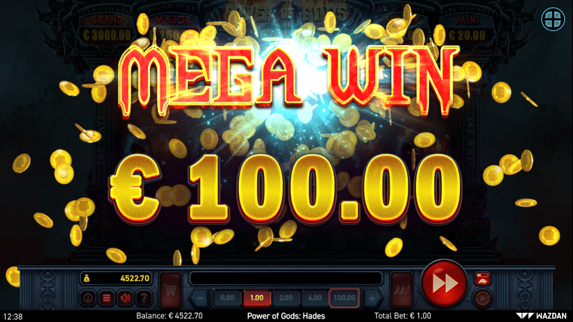 Power of Gods™: Hades slot screen 2