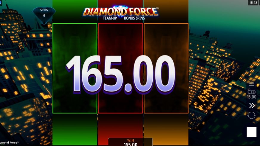 Diamond Force slot screen 5