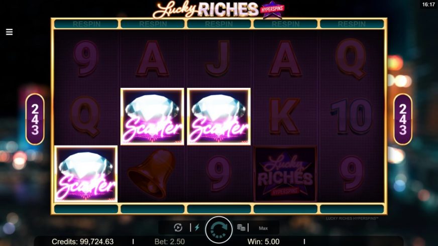 Lucky Riches Hyperspins slot screen 3
