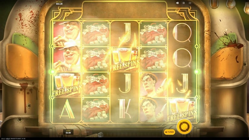 Bugsy’s Bar slot screen 3