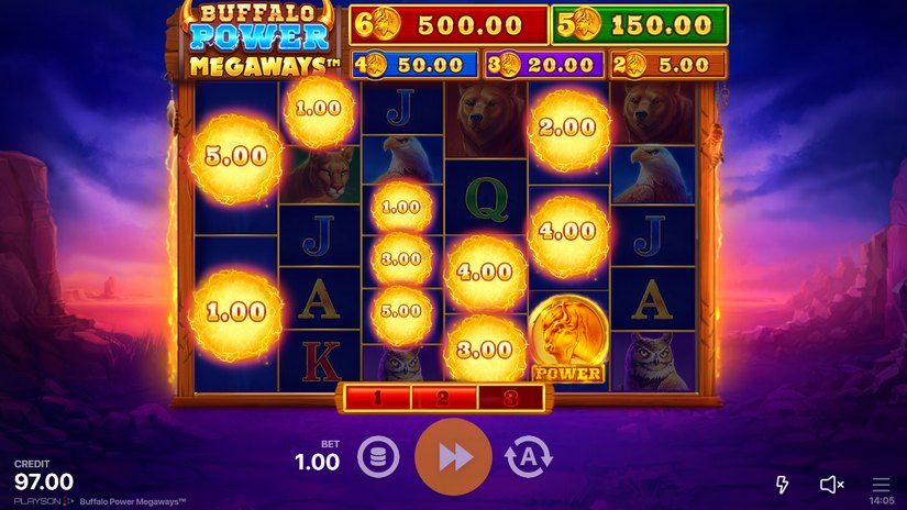 Buffalo Power: Megaways slot screen 4