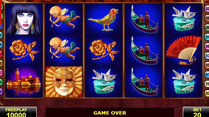 Casanova slot screen 2