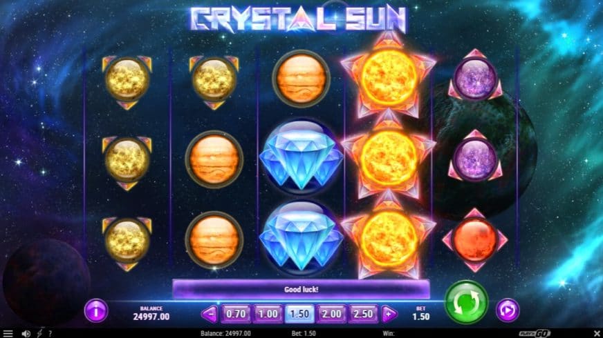 Crystal Sun slot screen 3