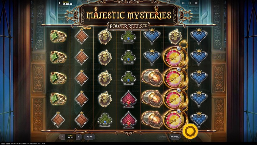 Majestic Mysteries Power Reels slot screen 1