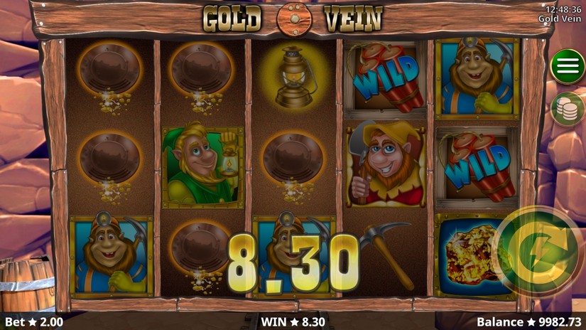 Gold Vein slot screen 4