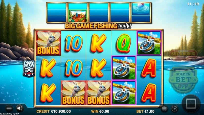 Big Game Fishing TopHit slot screen 2