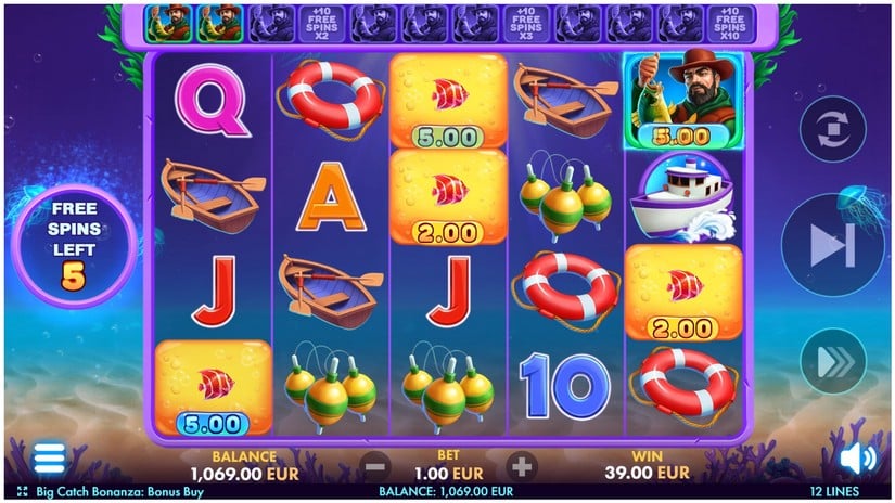 Big Catch Bonanza: Bonus Buy slot screen 5