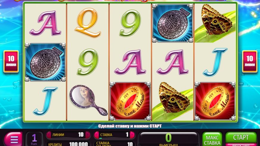 Love Magic slot screen 1