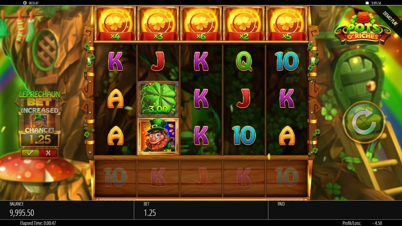 5 Pots O’Riches slot screen 2