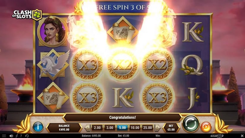 Athena Ascending slot screen 5