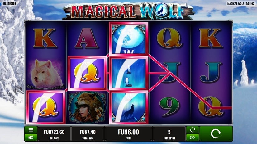 Magical Wolf slot screen 6