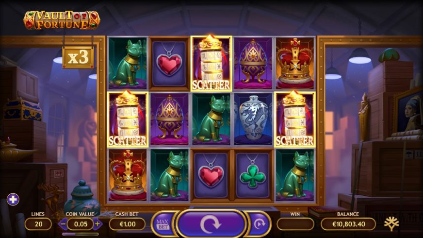 Vault of Fortune slot screen 4