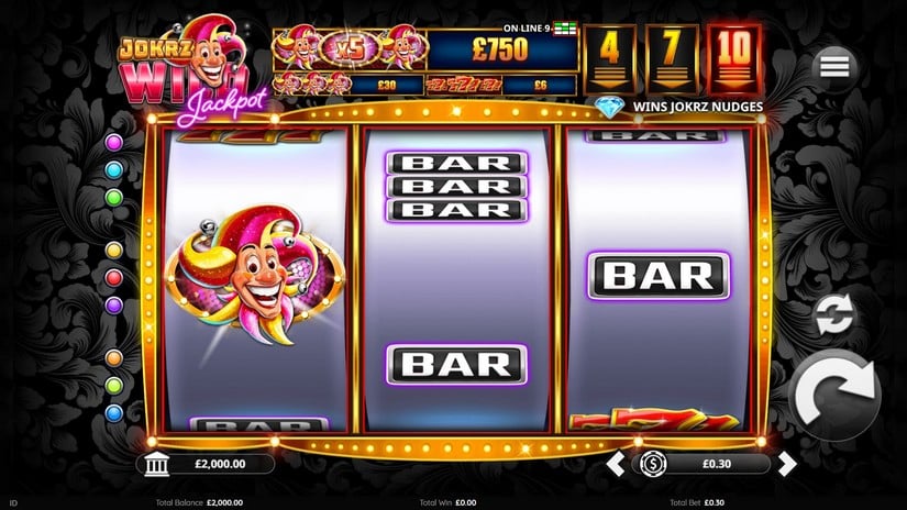 Jokrz Wild Jackpot slot screen 1