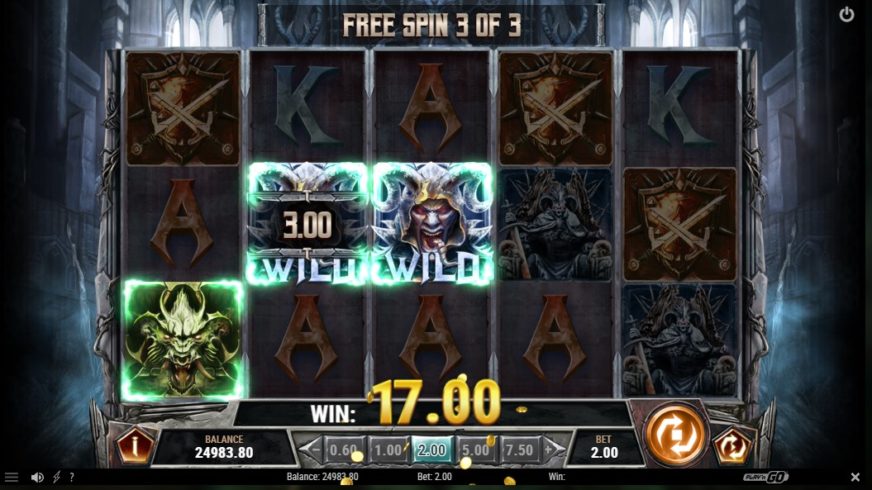 Testament slot screen 3