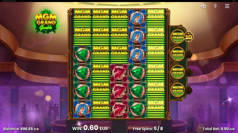 MGM Grand Gamble slot screen 4