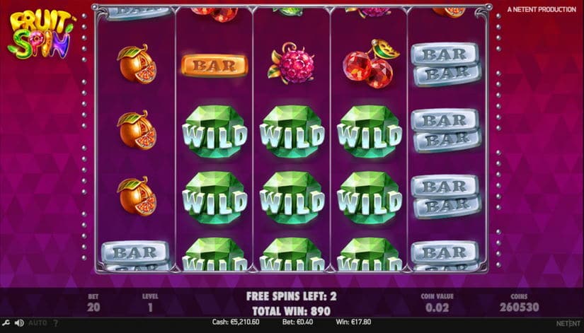 Fruit Spin slot screen 7