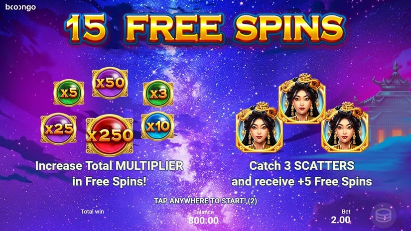 Lady Fortune slot screen 3