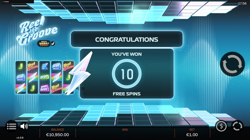 Reel the Groove slot screen 3