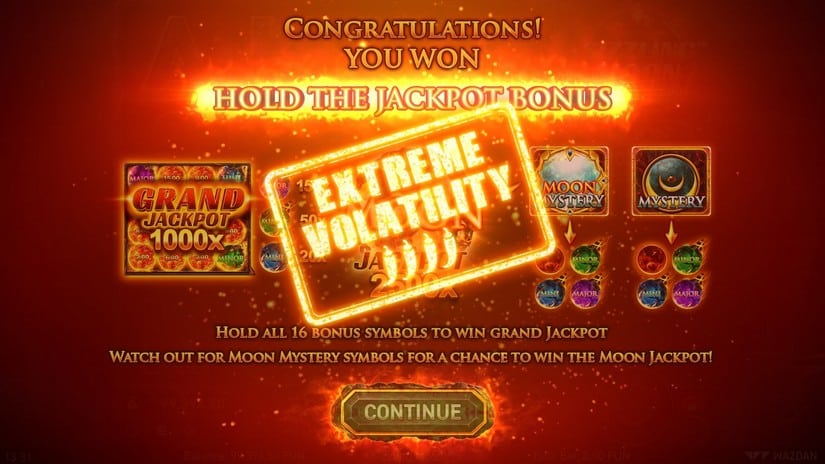 Sizzling Moon™ slot screen 4