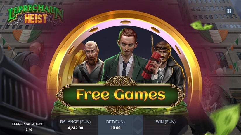 Leprechaun Heist slot screen 3