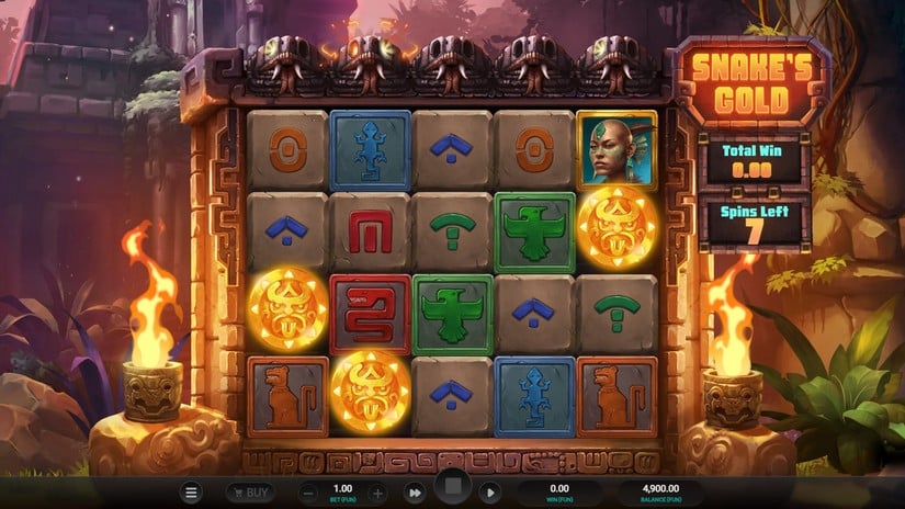 Snake’s Gold Dream Drop slot screen 4