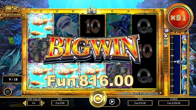 Sea Treasure Deep Dive slot screen 6