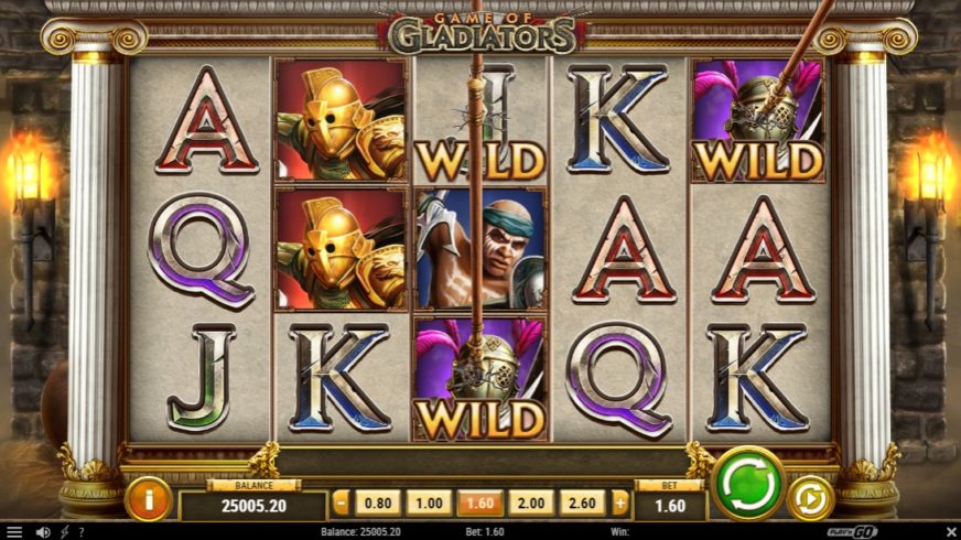 Game of Gladiators slot screen 3