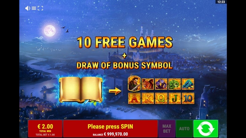 Books and Bounties slot screen 6