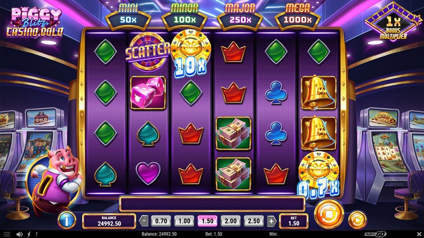 Piggy Blitz Casino Gold slot screen 2