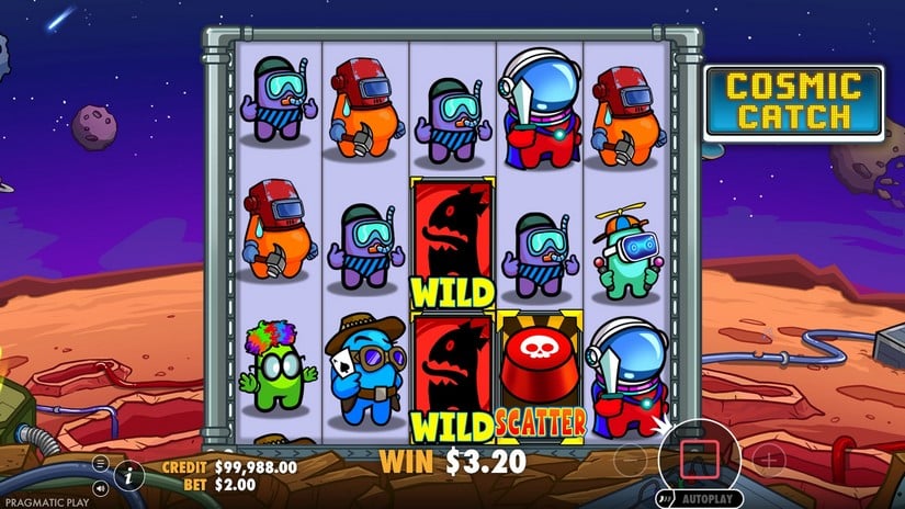 Cosmic Catch slot screen 2