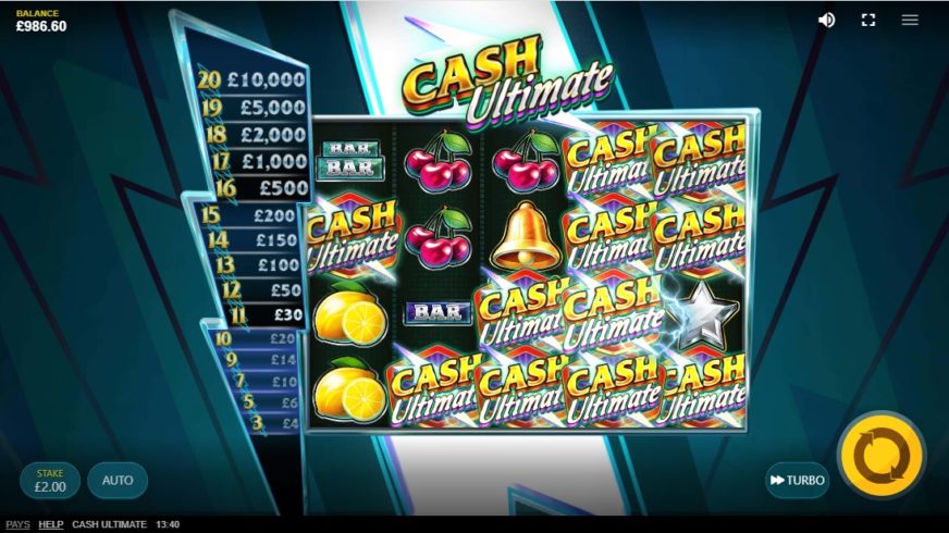 Cash Ultimate slot screen 2