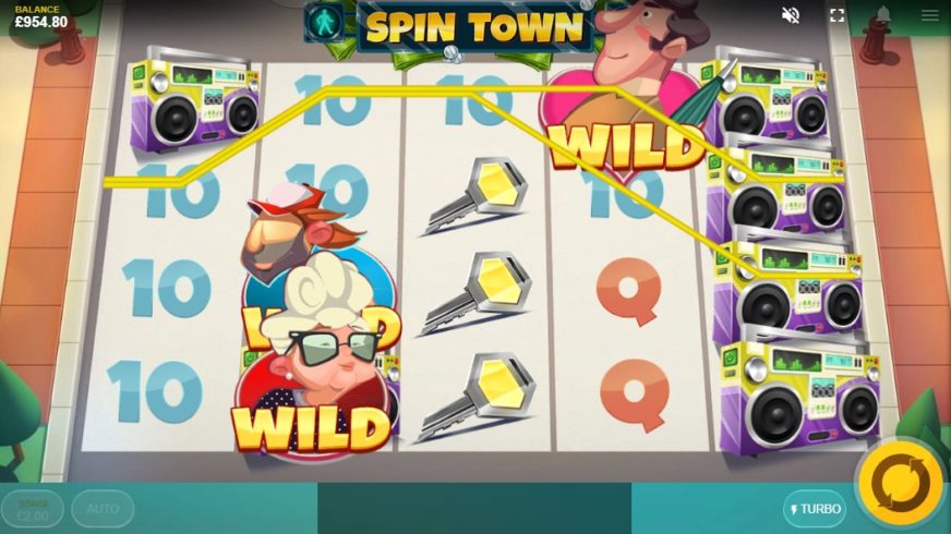 Spin Town slot screen 3