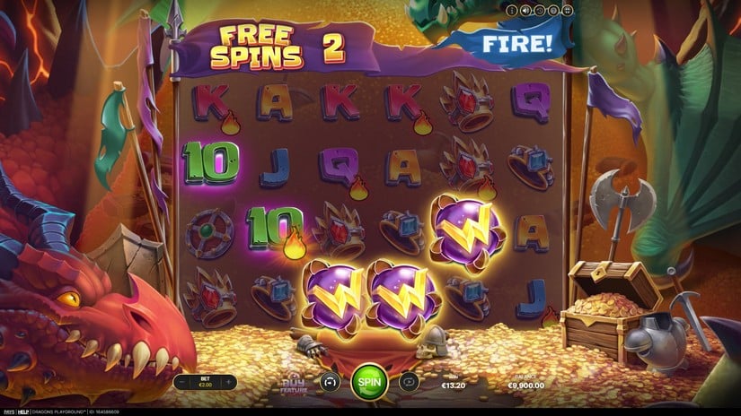 Dragons Playground slot screen 5