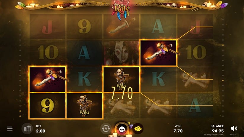 The Rite slot screen 3