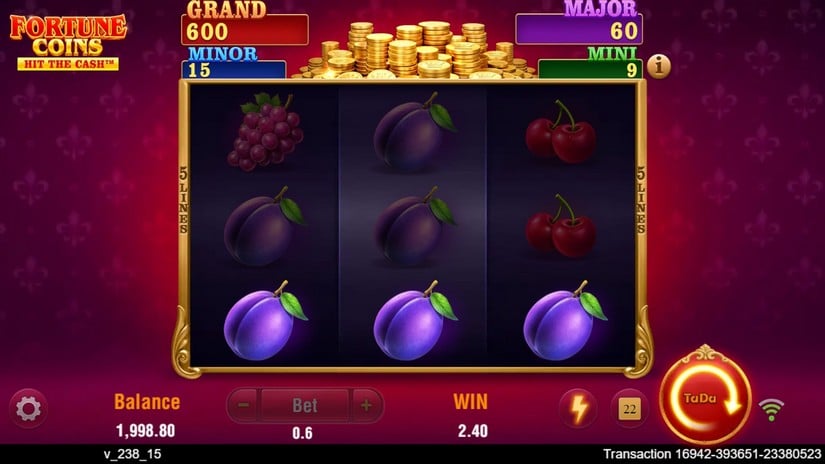 Fortune Coins slot screen 4