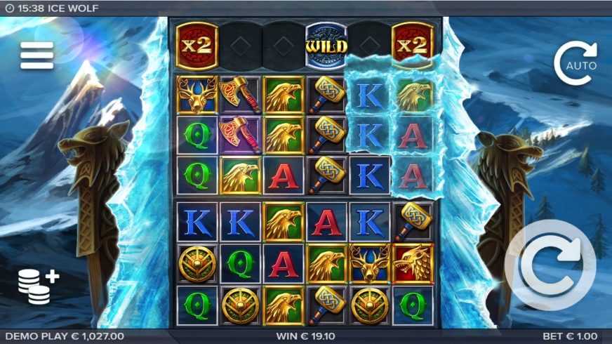 Ice Wolf slot screen 4