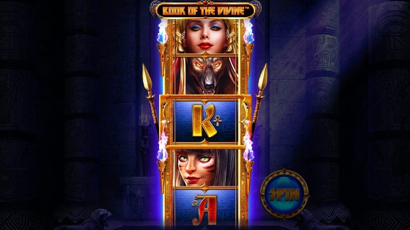 Book of The Divine slot screen 3