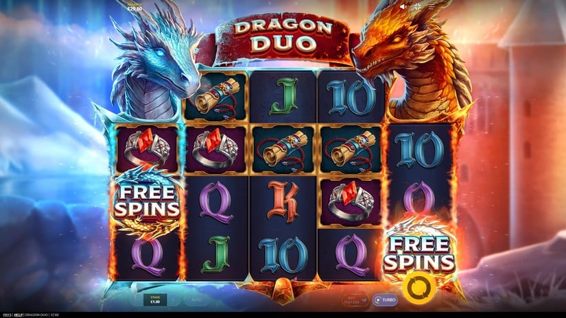 Dragon Duo slot screen 2