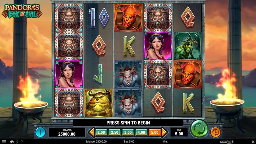 Pandora’s Box of Evil slot screen 4