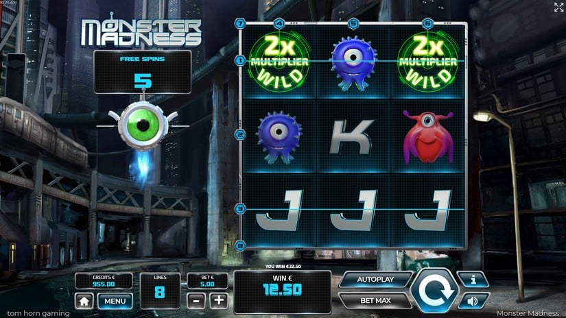 Monster Madnes slot screen 4