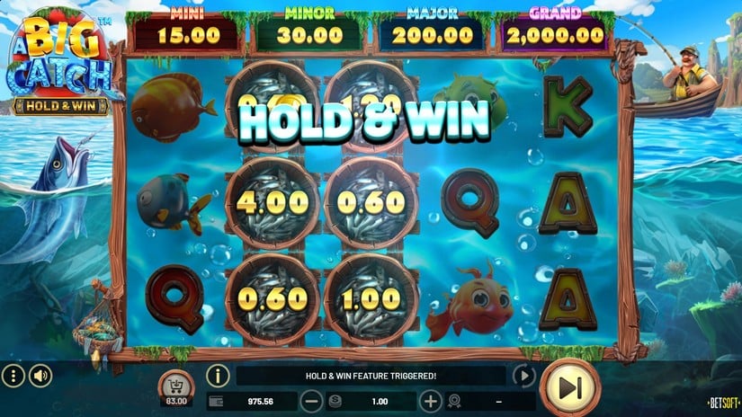 A Big Catch – HOLD & WIN slot screen 3